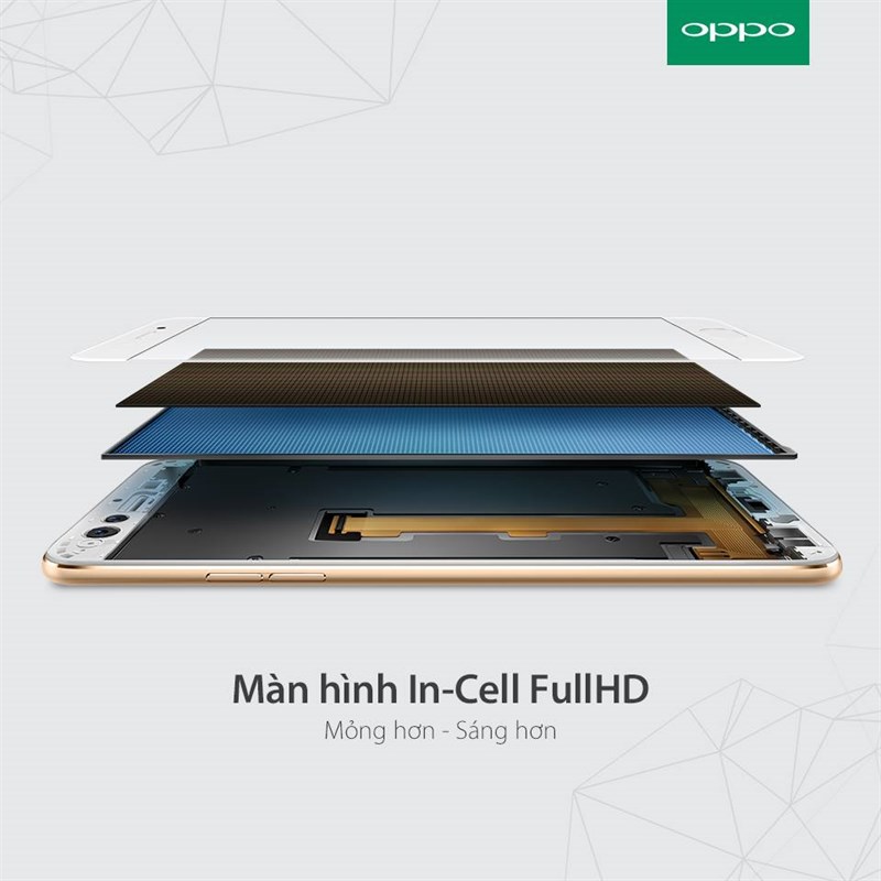 OPPO F3 nâng độ phân giải màn hình lên Full HD, kính bảo vệ Gorilla Glass 5 OPPO F3 nâng độ phân giải màn hình lên Full HD, kính bảo vệ Gorilla Glass 5