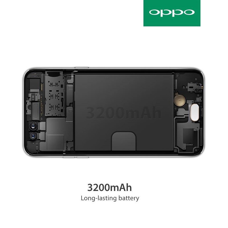 OPPO F3 trang bị viên pin lớn 3.200 mAh cùng giao diện ColorOS 3.0 tối ưu