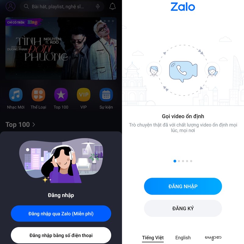cách nâng cấp VIP Zing MP3