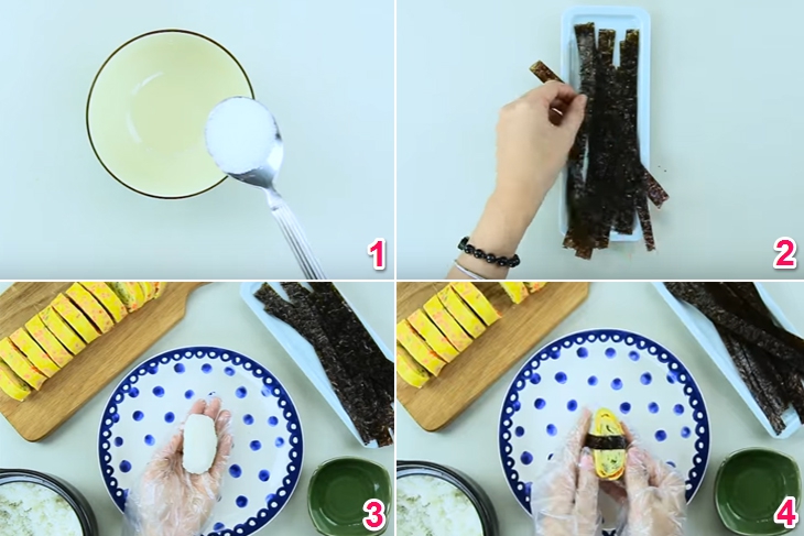 Nhấn vào ảnh để phóng to Bước 2 Cuộn Sushi Sushi trứng cuộn