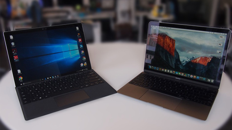 macbook đối đầu với surface laptop