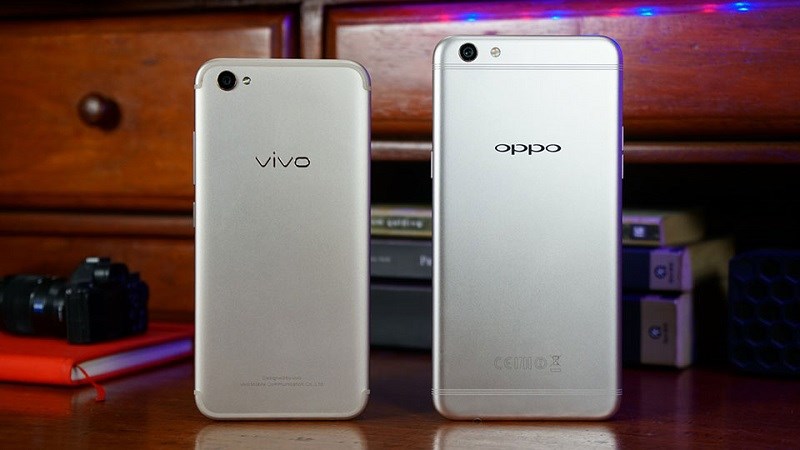 ảnh bộ đôi Oppo và Vivo ảnh bộ đôi Oppo và Vivo