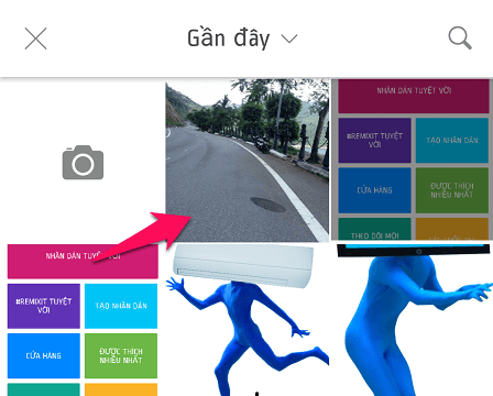 Hướng dẫn chế ảnh đơn giản bằng PicsArt trên Android và iPhone