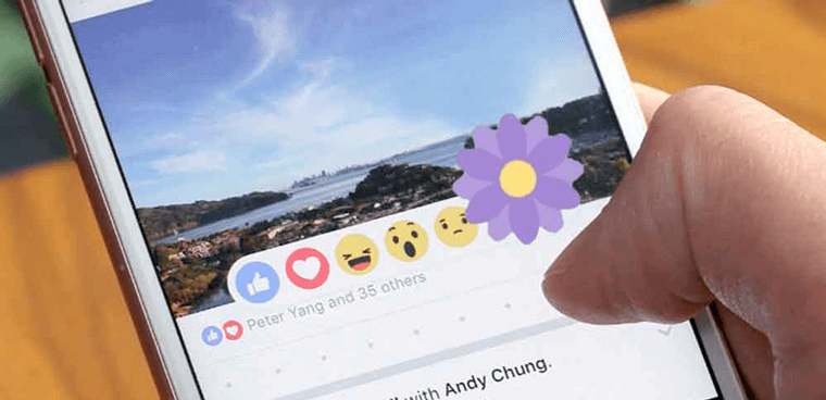 What is the “flower” emoji on Facebook?