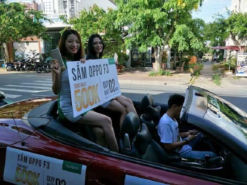 Màn tuần hành ấn tượng của OPPO