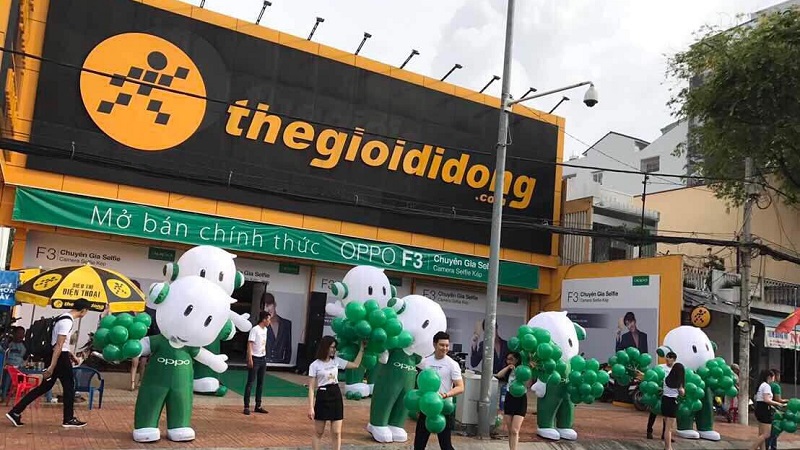 TGDĐ ngày đầu mở bán OPPO