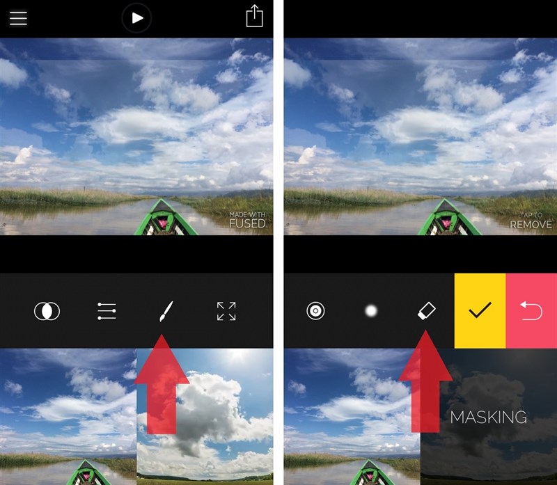 ghép ảnh mây ghép ảnh mây