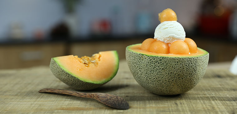 Cách làm bingsu dưa lưới mát lạnh cho mùa hè