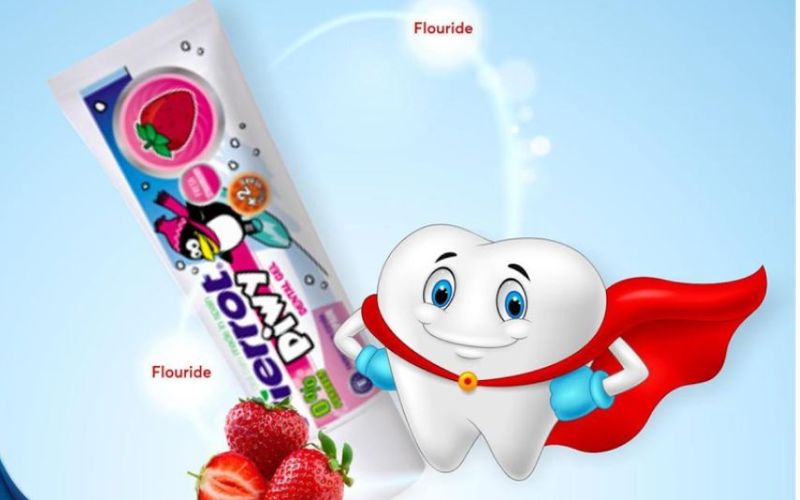 Gel đánh răng cho bé trên 2 tuổi Pierrot