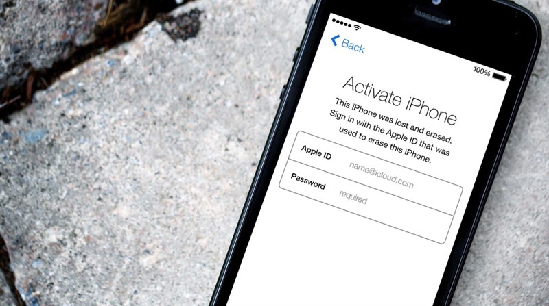 iphone bị đánh cắp