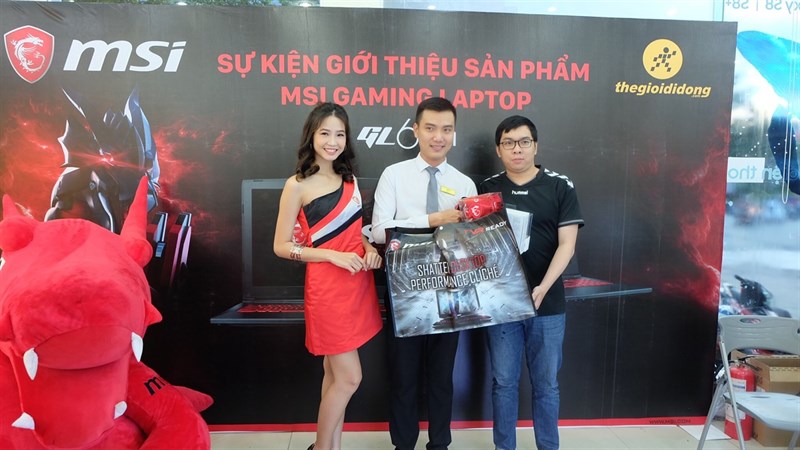 Sự kiện mở bán và giới thiệu dòng Laptop Gaming MSI tại TGDĐ Sự kiện mở bán và giới thiệu dòng Laptop Gaming MSI tại TGDĐ