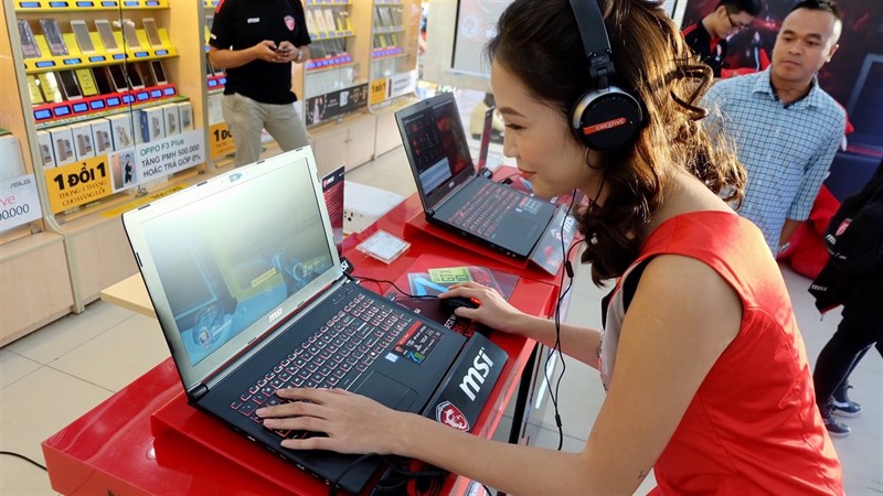 Sự kiện mở bán và giới thiệu dòng Laptop Gaming MSI tại TGDĐ Sự kiện mở bán và giới thiệu dòng Laptop Gaming MSI tại TGDĐ