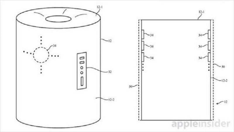 Xuất hiện bằng sáng chế của Apple về thiết bị mới tích hợp Siri