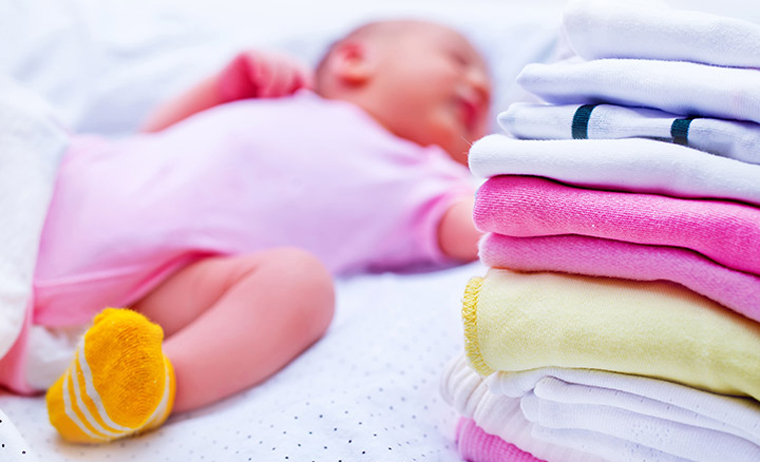 Lưu ý sử dụng nước giặt quần áo trẻ sơ sinh