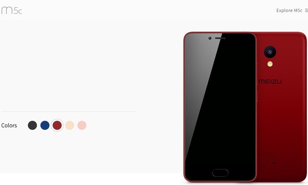 Meizu M5C giá rẻ rò rỉ cấu hình với màn hình 5 inch, pin hơn 3.000 mAh