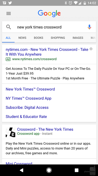 New York Times crossword puzzle New York Times crossword puzzle