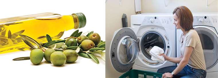 Giấm và dầu olive mẹo hay cho máy giặt như mới