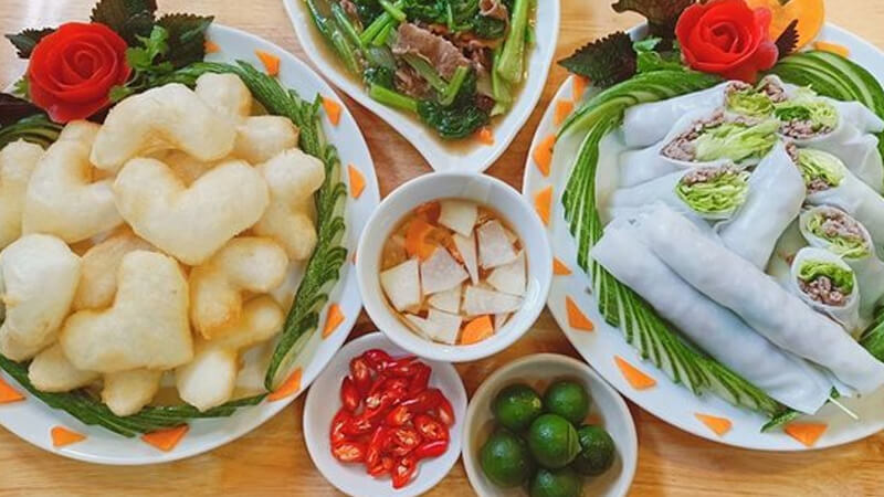 Cách làm phở cuốn Ngũ Xã