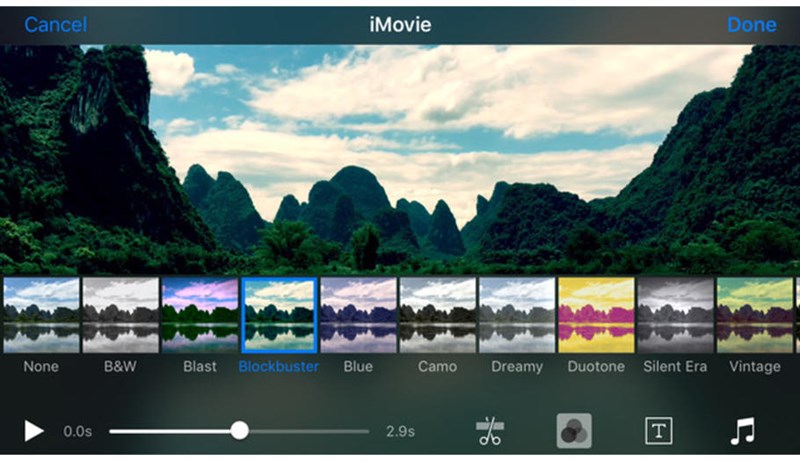 Trước khi được miễn phí iMovie có giá 4,99 USD