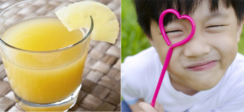 Bưởi giàu vitamin A và dưỡng chất tốt cho đôi mắt bé