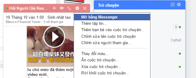 Cách tìm lại tin nhắn Facebook - truy cập vào Facebook