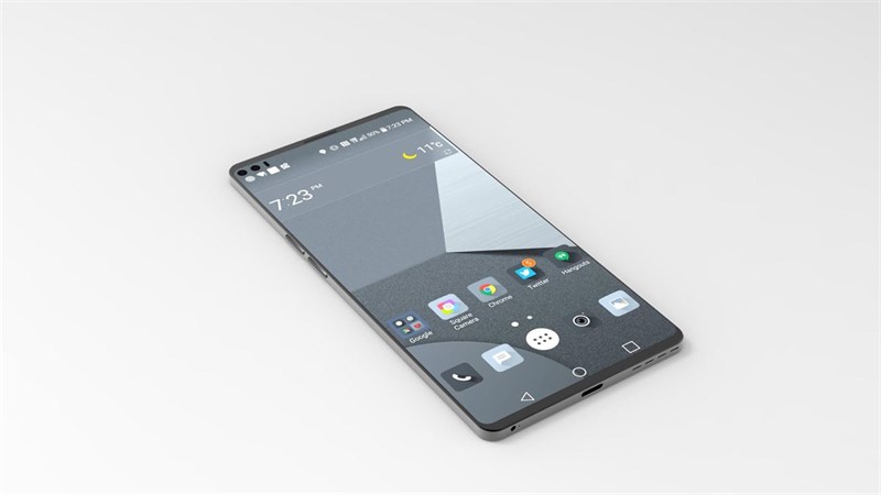 Ngẩn ngơ trước vẻ đẹp của mẫu concept LG V30 camera kép cả mặt trước và sau