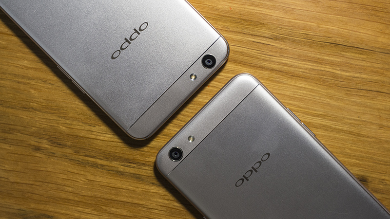 So sánh Oppo F3 và F1s 2017