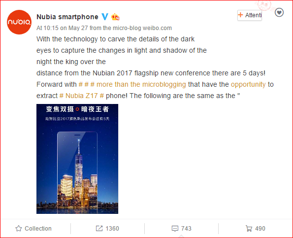 Nubia Z17: Điện thoại màn hình vô cực, Snapdragon 835, camera kép chụp đêm ấn tượng