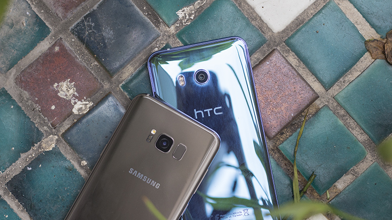 Đọ dáng Galaxy S8 Plus và HTC U11 Đọ dáng Galaxy S8 Plus và HTC U11