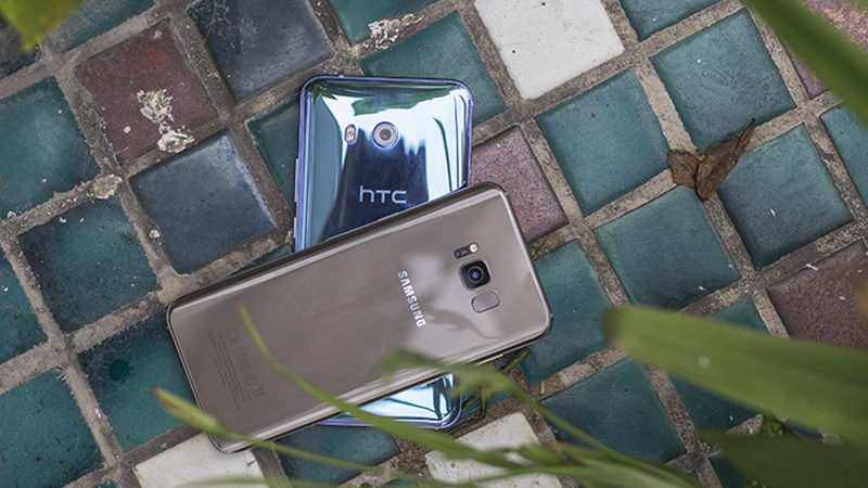 Đọ dáng Galaxy S8 Plus và HTC U11 Đọ dáng Galaxy S8 Plus và HTC U11