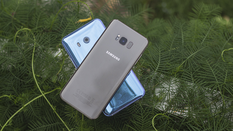 Đọ dáng Galaxy S8 Plus và HTC U11 Đọ dáng Galaxy S8 Plus và HTC U11