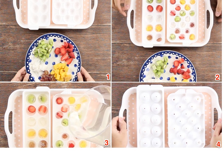 Bước 3 Hoàn thành Thạch trái cây