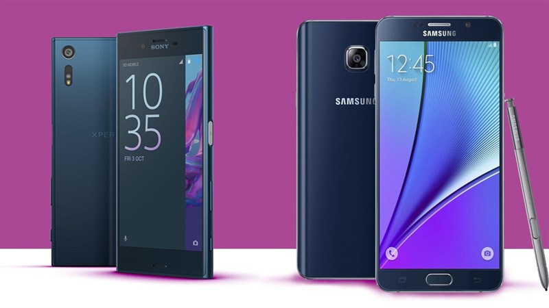 Đều giảm giá cực ngon, chọn Galaxy Note 5 hay Xperia XZ?