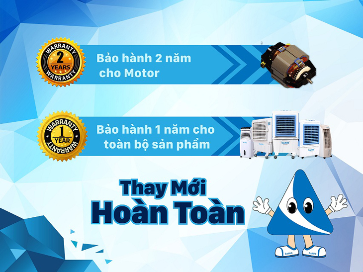 Chính sách bảo hành của DAIKIO