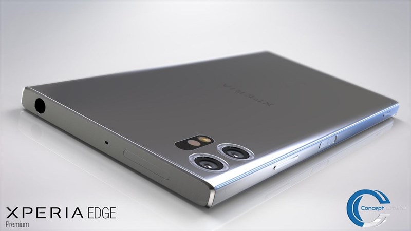Mê mẩn trước mẫu concept Xperia Edge Premium cực đẹp màn hình cong 4K, chip Snapdragon 845