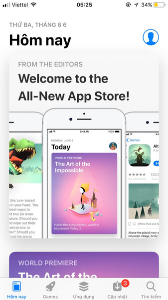 giao diện iOS 11 giao diện iOS 11