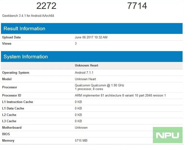Nokia 9 camera kép tiếp tục lộ cấu hình khủng, điểm hiệu năng vượt mọi siêu phẩm hiện nay