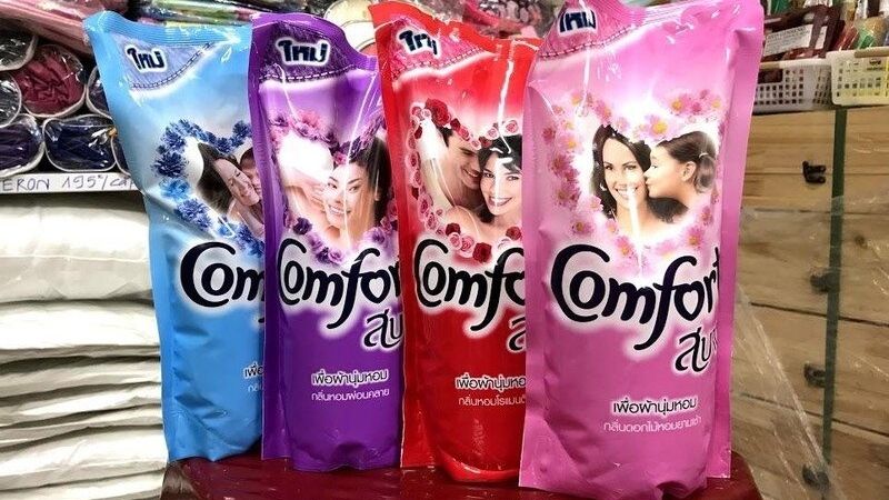 Comfort Thái có 4 mùi hương khác nhau