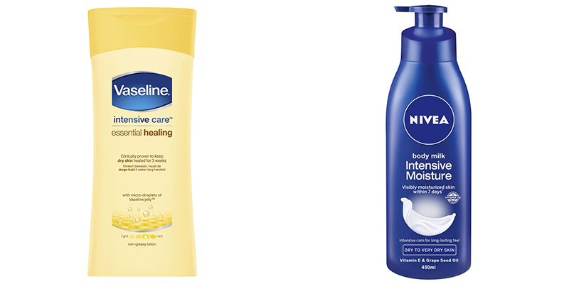 Sữa dưỡng thể giúp dưỡng ẩm Sữa dưỡng thể Vaseline hay Nivea tốt hơn?