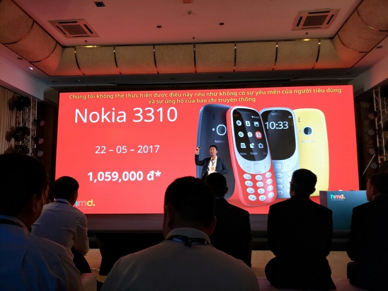 giá Nokia 3310 2017