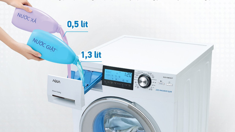 Lưu ý nhỏ khi sử dụng nước giặt cửa ngang