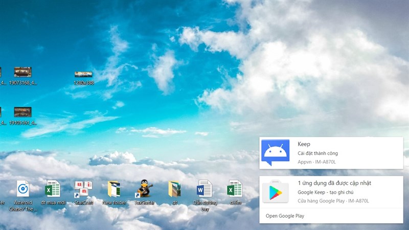 Desktop Notifications