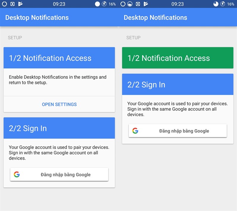Desktop Notifications