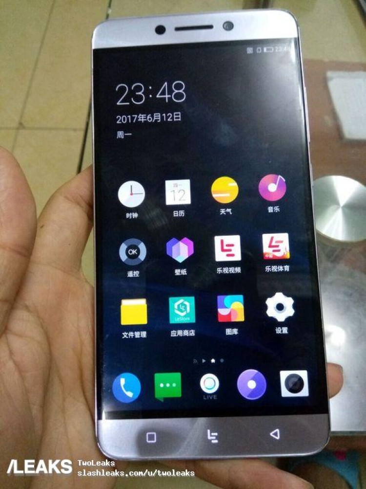 LeEco Le Max 3 lộ hình ảnh thực tế, thiết kế kim loại sang trong