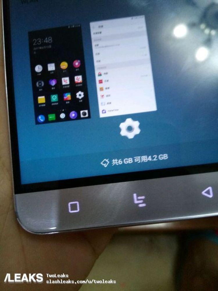 LeEco Le Max 3 lộ hình ảnh thực tế, thiết kế kim loại sang trong