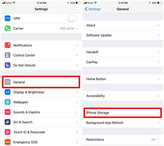 Gỡ bỏ ứng dụng trên iOS 11: Các tính năng gỡ bỏ ứng dụng trên iOS 11 được cải tiến và tối ưu hơn, giúp cho người dùng tối đa hoá được dung lượng ổ cứng và tăng tốc độ hoạt động của thiết bị. Ngoài ra, tính năng này còn giúp cho người dùng quản lý được các ứng dụng mình cần sử dụng một cách thông minh hơn.