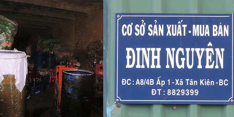 Kinh hoàng: Nước ngọt giả sản xuất bằng hóa chất Trung Quốc!