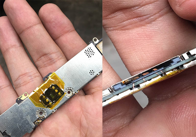 iPhone được cấy sim ghép vào Main