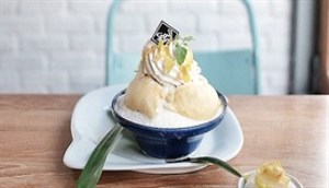 Cách làm bingsu sầu riêng xoa dịu nắng hè