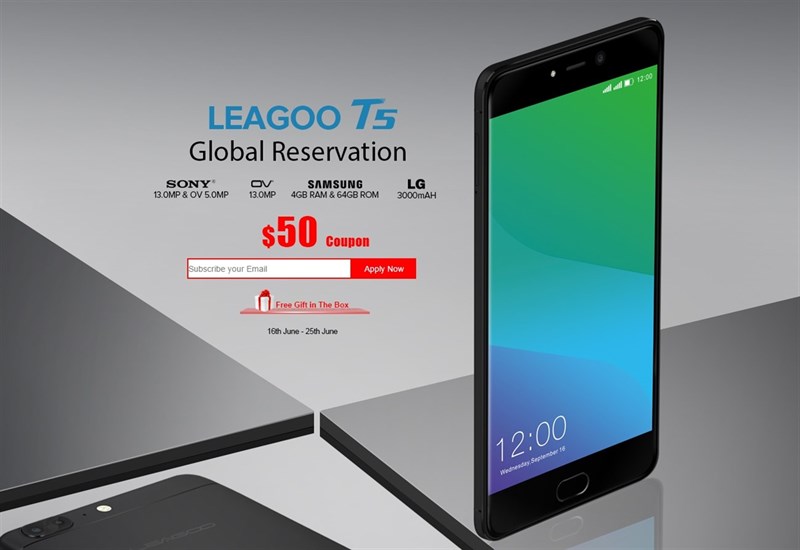 Cấu hình Leagoo T5 Cấu hình Leagoo T5